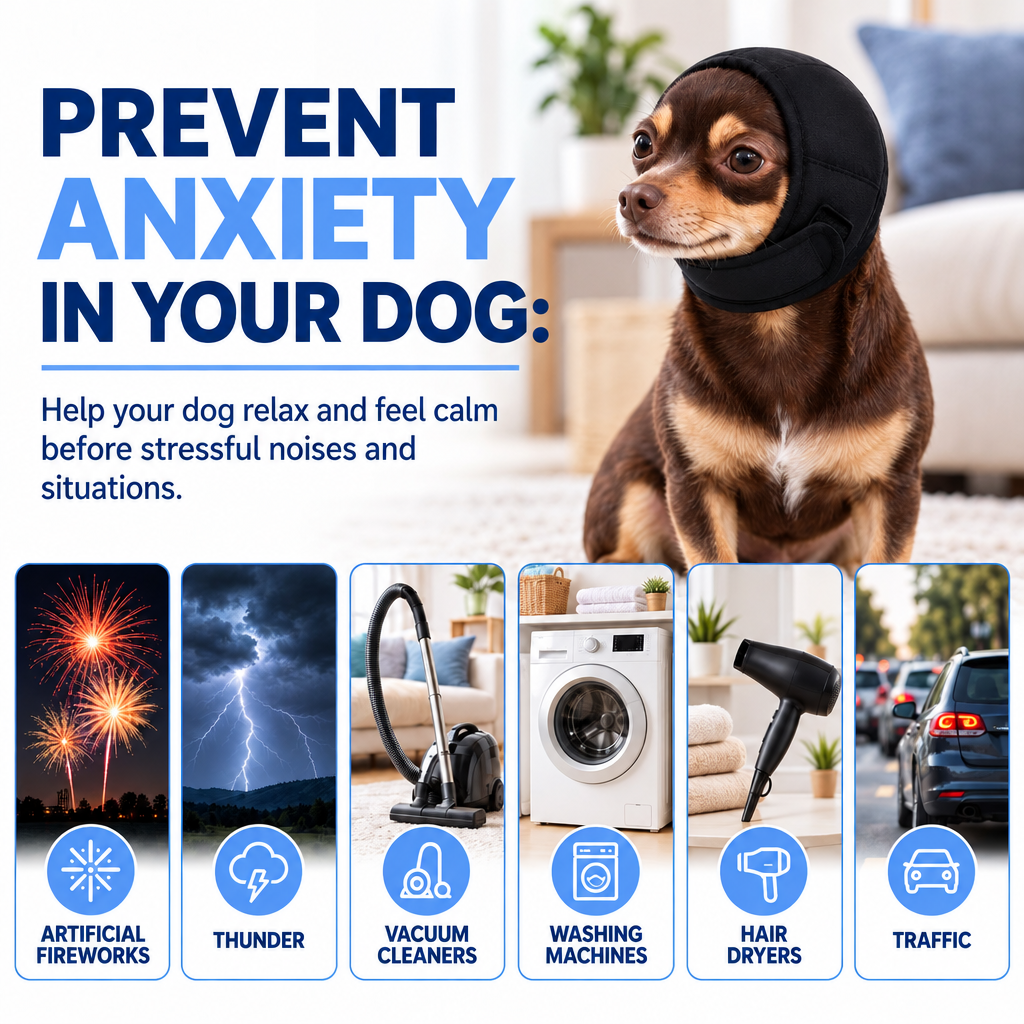 Calming Dog Ear Muffs